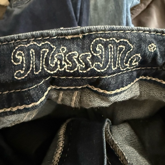 Miss Me Embellished Blue Jeans size 29 Hailey Skinny - Picture 5 of 7